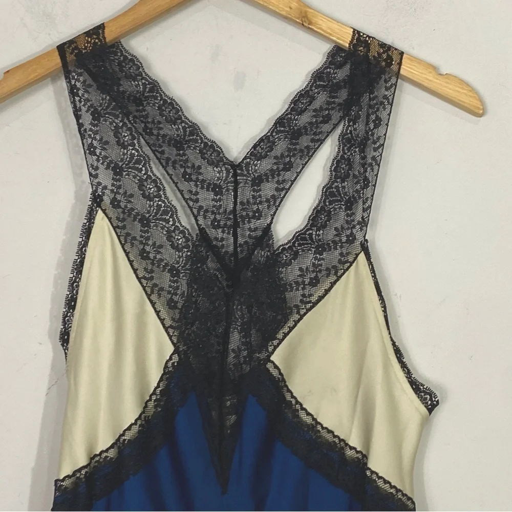 FREE PEOPLE Tri Me Midi Slip Dress